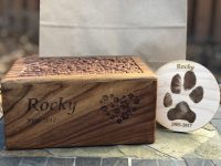 engraved urn package