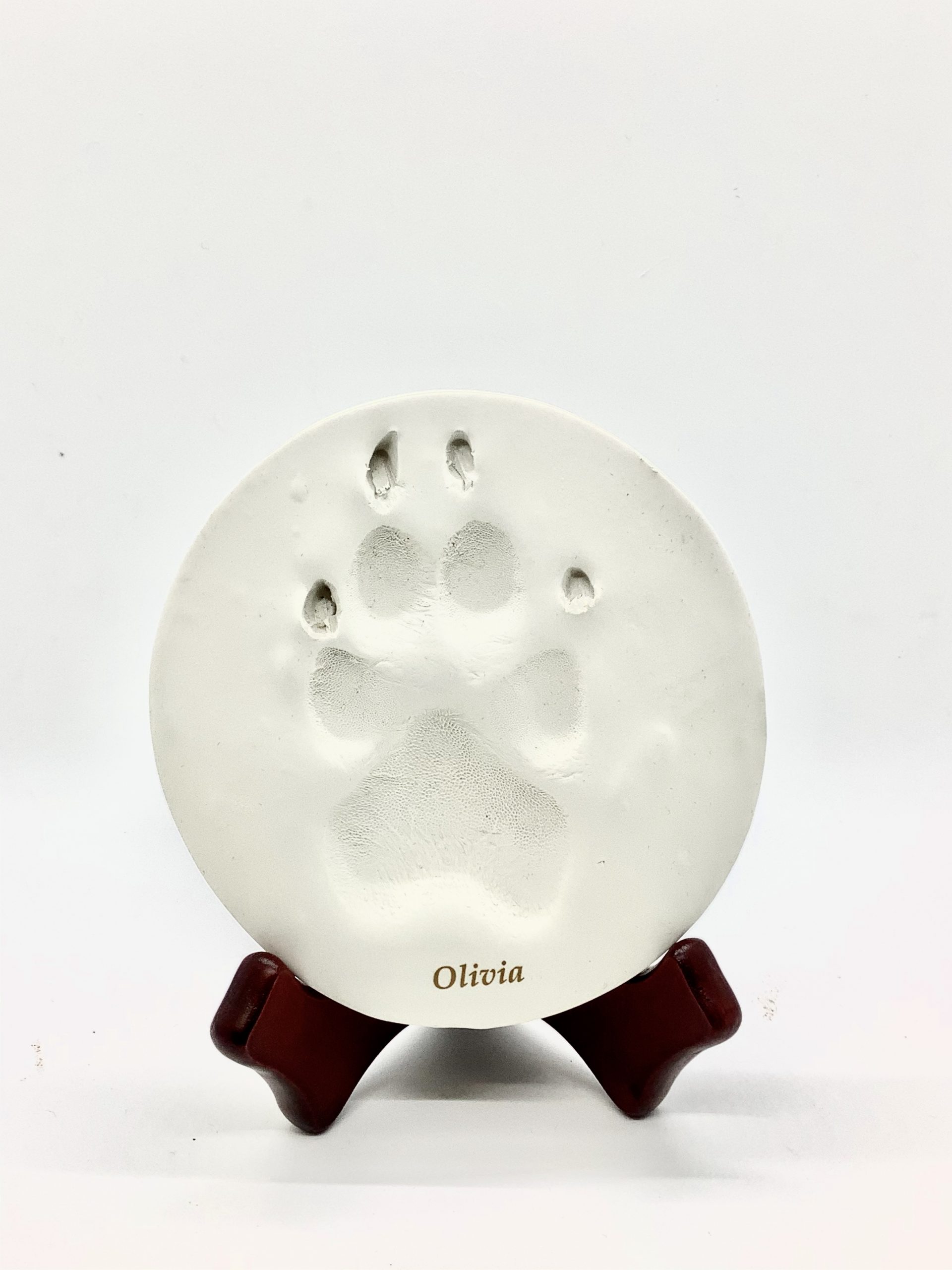 Clay Paw Print – Companah Pet Cremation and Aftercare